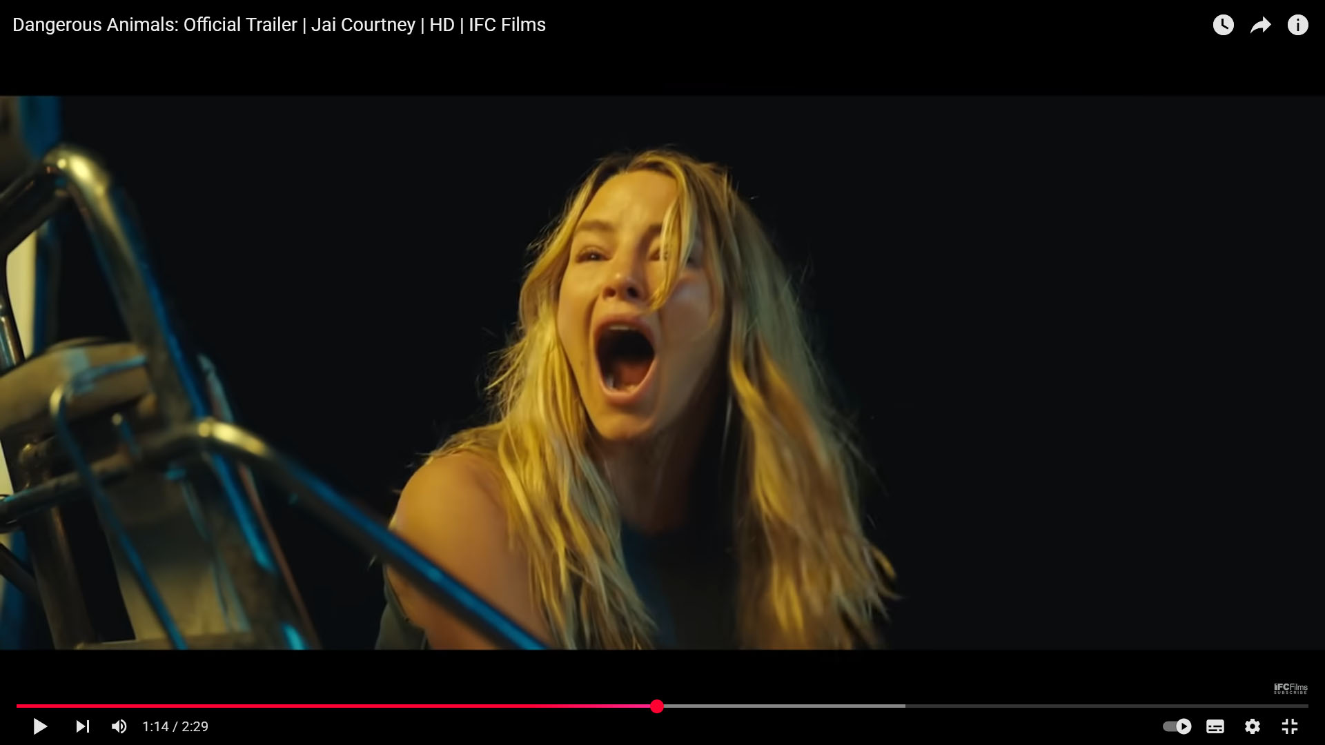 Dangerous Animals (Capture d'écran)