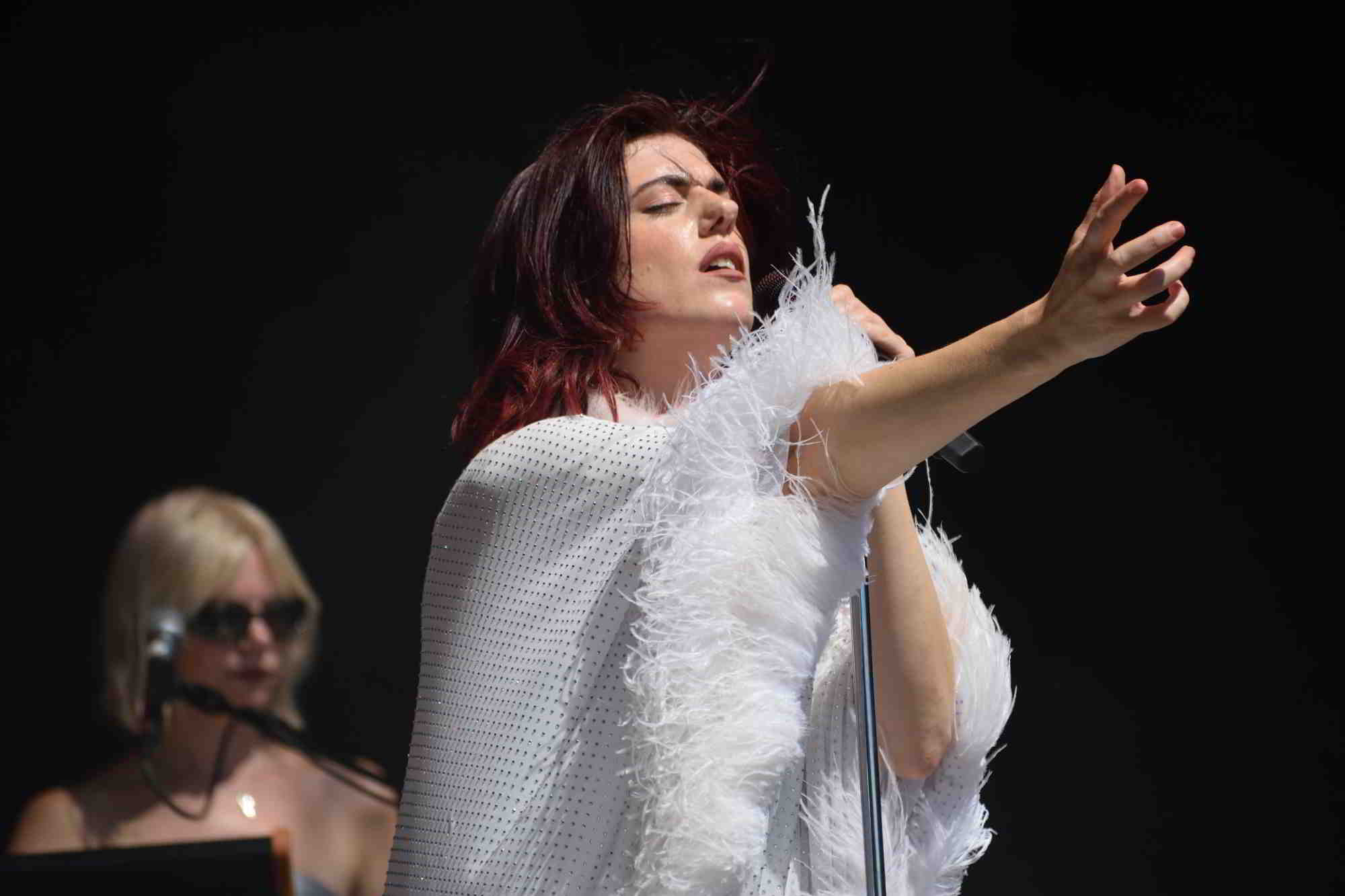 Sylvie Kreusch à Rock en Seine