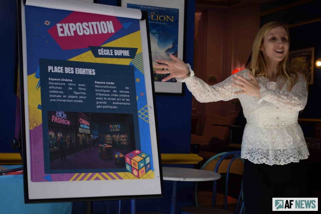 Cécile Dupire présente l'exposition phare de la foire de Rouen lors de la conférence de presse