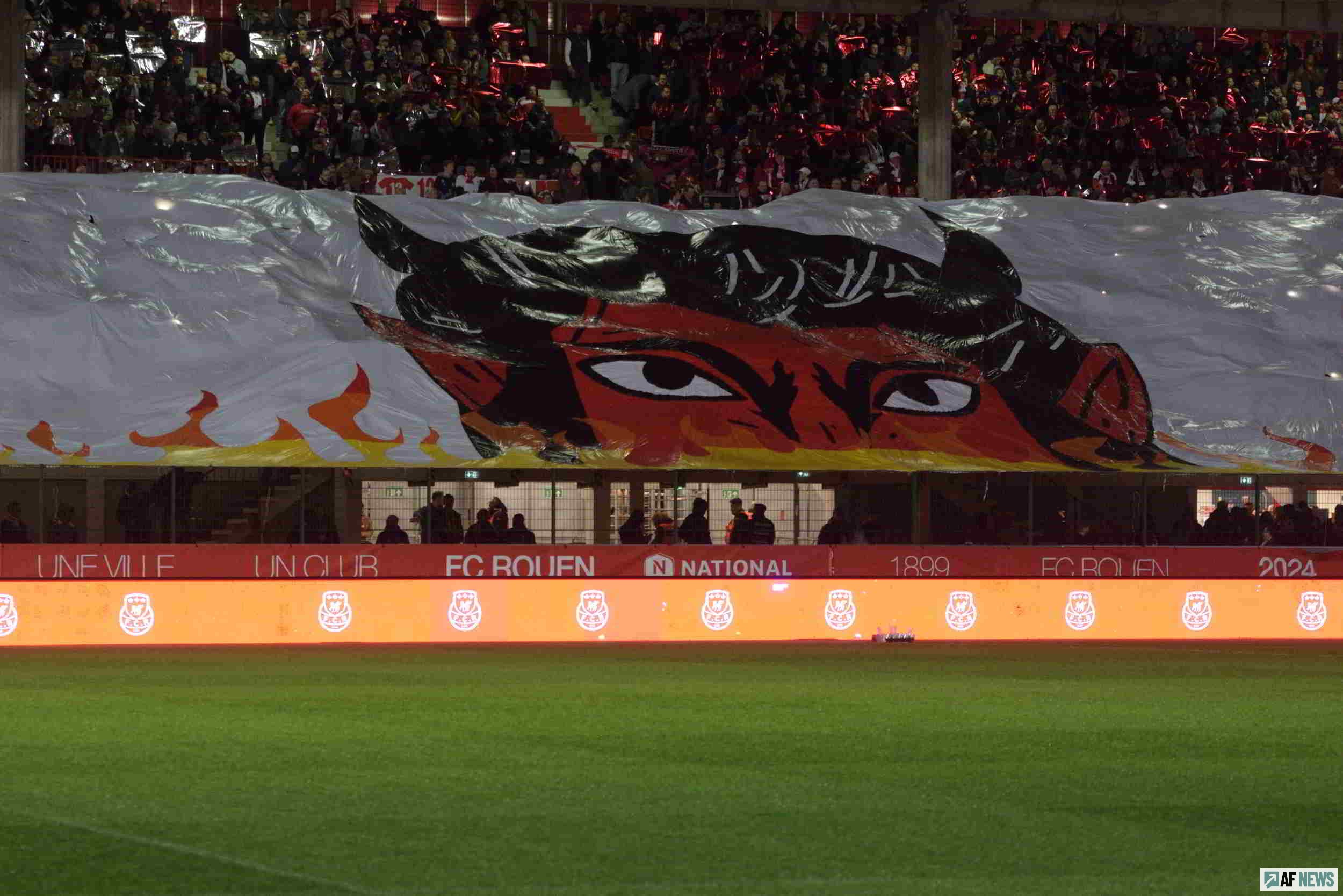 Les supporters du FCR ont déployé leur TIpo