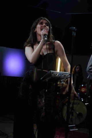 Maëva et Hugo du groupe Bandit Bandit au studio Ferber