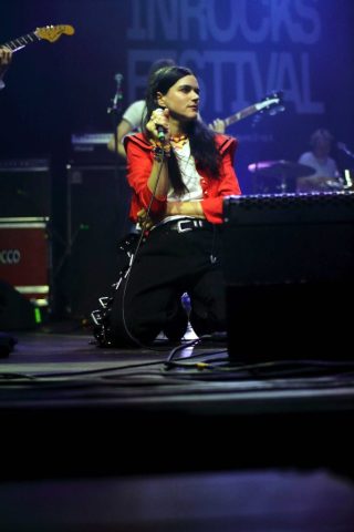 Soko au festival des Inrocks