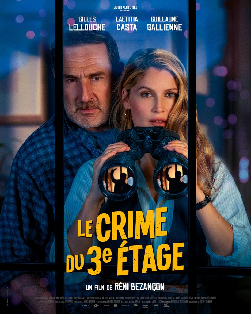 L'affiche du film « Le crime du 3 étage »