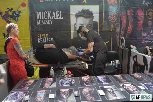 Mickael Ausesky en action