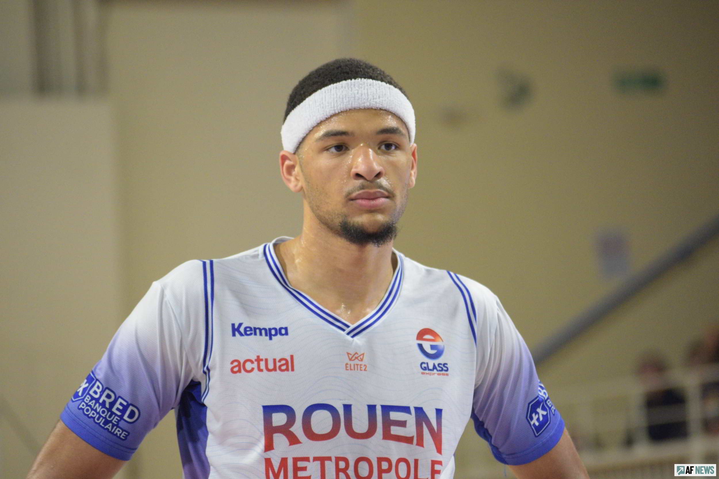 Un joueur du Basket Rouen Métropole