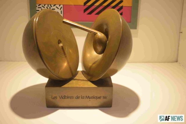 Le trophée des Victoires de la Musiques de 1986