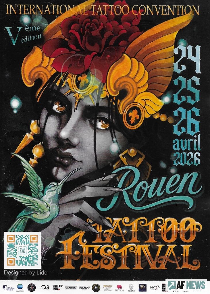 L'affiche du Rouen Tattoo Festival