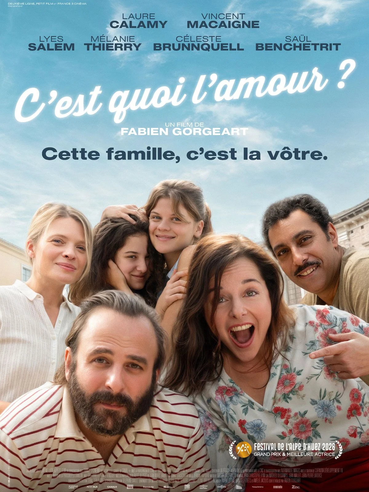 L'affiche du film "C'est quoi l'amour?"